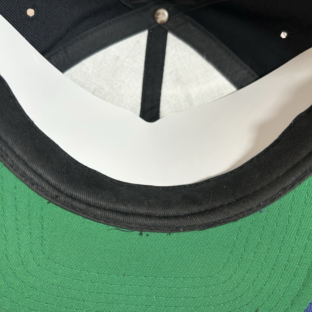 VTG Starter Tampa Bay Lightning Snapback Hat NHL Hockey Tailsweep Black Wool Cap - Picture 6 of 10